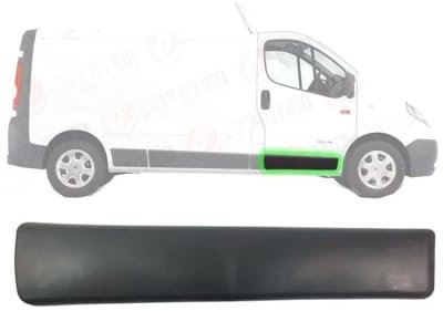 Moldura de panel de puerta delantera derecha para Renault Trafic, Opel Vivaro, Nissan Primstar (2001-2014) 8200036093, 91165348