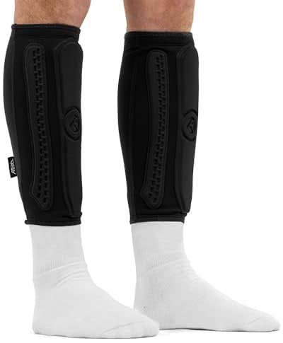 REKD Energy Covert Schienbein-Aufprallschutz, mit exklusivem Energy-Schaum für überlegenen Aufprallschutz, bequeme schmale Passform, perfekt für BMX, Skateboard, Roller, MTB, Rollschuhe und mehr