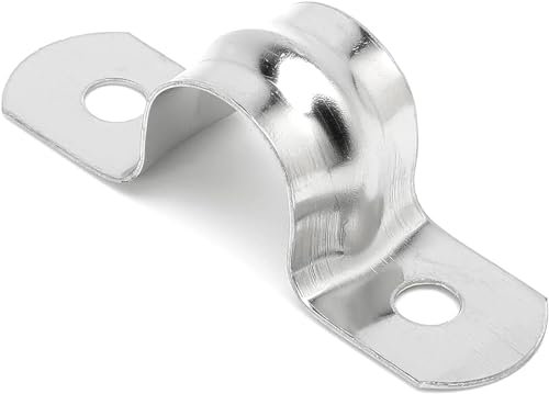 ORTAVA 20 Stück U-Rohrschellen Ø 25 mm, Befestigungsschelle, Rohrschellen, Rohrschelle, Rohrbefestigung, Rohrschellen 25mm, Edelstahl 304