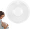 Breast Milk Catcher - Catch Milk Collection Trays - Reusable Breast Bowls - No More Collect Wasted Milk or Wasteful Nursing Pads, Soft and Flexible Silicone Material
