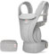 Ergobaby Omni Deluxe Porte-bébé tout-en-un pour les nouveau-nés dès la naissance jusqu'à 20kg, porte-bébé ergonomique en mesh 4 positions, dorsal, porte-bébé de voyage, Pearl Grey