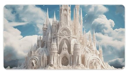 Rutschfeste Schreibtischunterlage, Laptop-Schreibtischunterlage, erweitertes Mauspad, zum Bauen einer Sandburg, wasserdicht, Schreibunterlagen, Mauspad, Gaming-Mauspads für Büro, 29,5 x 49,9 cm