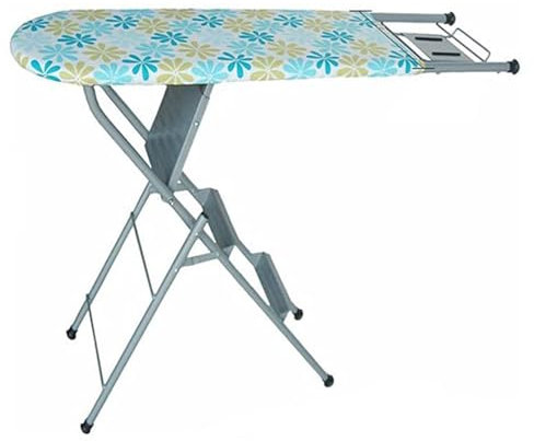 MTHHSXB Tabla de Planchar de Escalera, Grande, para el hogar, tamaño Completo, con Soporte, Rejilla de Tubo Engrosada, Plegable (Multicolor)