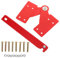 DIYEAH 1 Ensemble accessoires d'échelle en aluminium joints d'échelle pliante fixation échelle de grenier pour charnière d'échelle de grenier pièces d'échelle de grenier