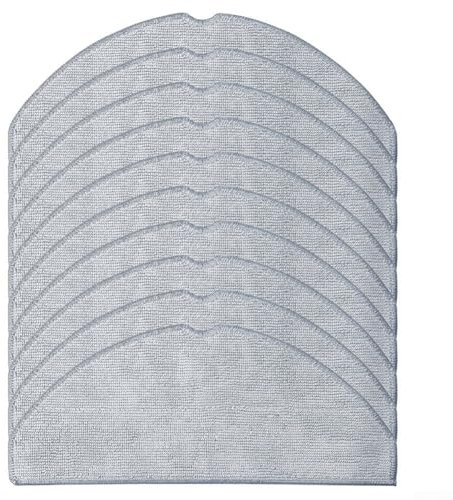 Yhenlovtt Mop Pad For Dreame D10 Plus, Z10 Pro, for L10 Plus Robot Vacuum Cleaner, 4/10 Pcs Washable And Reusable Microfiber Eplacement Mop Pads, For Daily Cleaning(10 PACK)