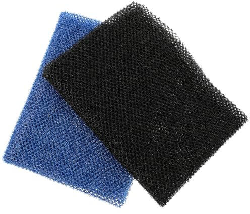 Afrikanisches Peelingnetz aus Chinlon für Sanftes Duschen | Entfernt Abgestorbene Haut, Maschinenwaschbar, 2 Stück, Praktisches Badzubehör, Leicht zu Reinigen