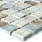 Naturstein Glas Mosaikfliesen Harmonia Gold Beige Badezimmer Dusche Küchen Wand