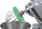 Whisk Wiper® PRO for Stand Mixers - Mix Without The Mess - The Ultimate Stand Mixer Accessory - Compatible with KitchenAid Tilt-Head Stand Mixers - 4.5qt, 5qt (Color: Aquamarine)