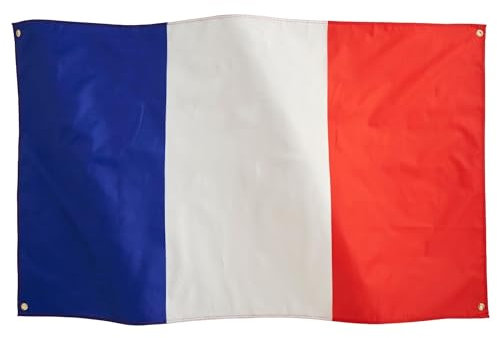 Runesol Bandera De Francia 3x5, 91x152cm, Bandera De Francia, Ojal En Cada Esquina, Fútbol De Francia, Banderas Premium, Interior, Exterior, Six Nations