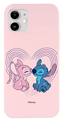 Official Lilo & Stitch iPhone 12-12 Pro Case, Lilo Inlove Ultra Soft to Protect Your Phone - Official Disney Licensed Liquid Silicone iPhone Case