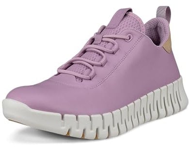 ECCO Women's Gruuv Sneaker, Lavender Mist/Powder, 8/8.5 UK