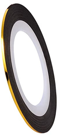 Manicure Strip Tape, Nail Striping Tape Line Adhesive Nail Sticker Nail Art Decoration Nail Strips Sticker Golden Diy Nail Striping Sticker