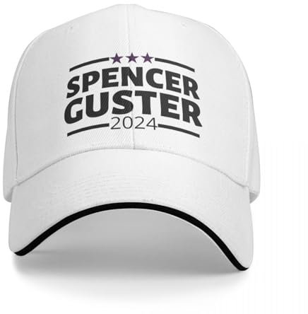 QFLLQLFF Basecap Spencer Guster 2024 Kappe Baseballkappe Wildball Hut Hüte Mann Kappe Damen Geschenk