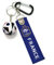 SUPTOFF Porte-clés en forme de ballon de football de la France - Souvenirs de la Coupe d'Europe - Pour sacs à dos de voiture, moto, cadeaux d'anniversaire, doré