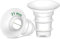 Insertos de brida Maymom de 21 mm (Long Plus) compatibles con bridas Freemie de 25 mm; compatible con brida Medela PersonalFit de 24 mm, brida Spectra de 24 mm, Momcozy S9 Pro/S12 Pro, 2