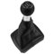 WUYDKEL Auto-Schaltknauf Kompatibel Mit VW Für Polo 9N 9N2 2002 2003 2004 2005 2006 2007 2008 2009 5 6-Gang-Autozubehör Schaltknaufkopf Hebel Schaltmanschette Kofferraumabdeckung(6 Speed B0274)