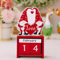 Valentinstag-Adventskalender,Valentinstagkalender,Tischkalender-Design | Tischdekoration, Countdown-Kalender für Valentinstag, Geburts tag, Neujahr, Weihnachten
