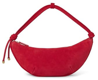 Madewell Damen Suede Bolo Shoulder Bag Umhängetasche, Wassermelone