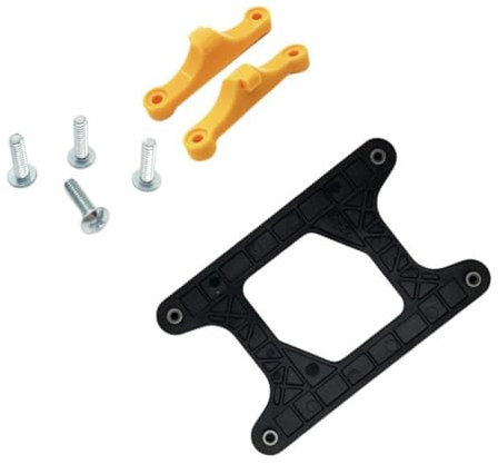 Support de montage AM4/AM5 pour ventilateur de processeur - Plaque arrière en fer pour AM4 B350 X370 A320 X470