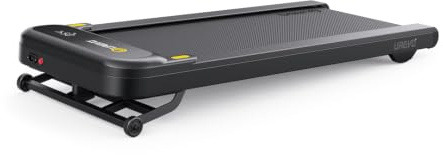 UREVO Spacewalk 3S Smart Walking Pad, Unter-Schreibtisch-Laufband für Zuhause und Büro, Tragbares Walking-Laufband mit Fernbedienung, LED-Display und leisem Motor