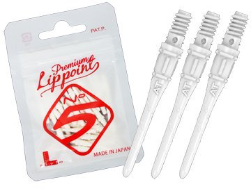 L-Style Premium Lippoint Softdartspitzen No. 5-30er Beutel (Weiß)