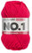 myboshi No.1 Wolle zum Häkeln und Stricken, Schnellstrickgarn, langlebige Mützenwolle, Strickwolle, Häkelwolle, mulesing-frei, 50g, Ll 55m Rot (Kirsche) 1 Knäuel