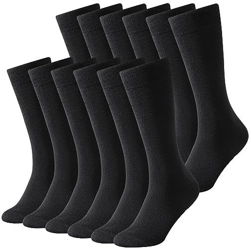 BONANGEL Thin Merino Wool Socks for Men, Lightweight Dress Hiking Socks