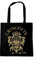 Logoshirt® Harry Potter I Gringotts I Logo I Baumwolltasche I schwarz I Lizenziertes Originaldesign