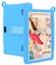 Tablet per bambini da 10,1 pollici, modalità bambini preinstallata, con WiFi, Bluetooth e giochi, scheda SD da 16 GB, pennino, processore Quad Core, display HD 1280 x 800 IPS Blue