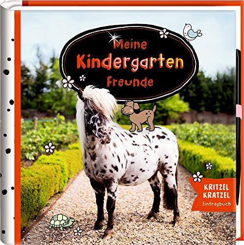 Freundebuch - Pony Dotti - Meine Kindergartenfreunde: Kritzel-Kratzel-Eintragbuch