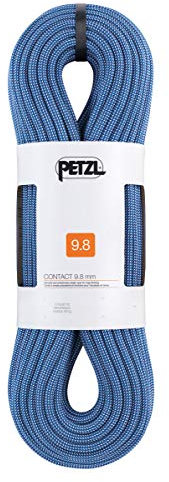 PETZL Contact 9.8 Mm Corde Unisexe, Bleu, 80 m