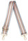 HNOOM Taschengurt Breit 5CM Schultergurt für Taschen Mehrfarbiger Breiter Taschengurt Schulterriemen für Damen und Herren, 80-140cm Verstellbarer Trageriemen Handtasche (Hellgrau)
