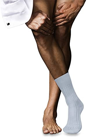FALKE No. 13 Finest Piuma Cotton Socken light blue (6594), 41-42