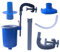 Tuzsocr Pool-Skimmer mit abnehmbarem Skimmerkorb, 19 x 19 x 36 cm, Deluxe-Wandmontage, automatischer Skimmer, Schmutzsammler, abnehmbarer Pool-Oberflächenskimmer für oberirdischen Pool.