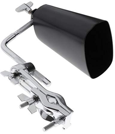 Harilla Cencerro/Fabricantes de Ruido de Material Acero de 6 Pulg. para Batería. Cheering Bell para Ejercicio, Partidos de Fútbol. Cencerros. Instrumento Music