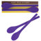 Honey Bear Kitchen Silikon-Rührlöffel (2er-Set, Ultra Violett) für Kaffee und Tee