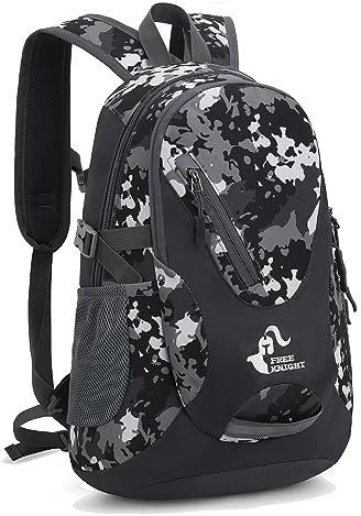 Bseash Kleine Größe 20L leichte wasserdichte Rucksack, Outdoor Sport Travel Daypack für Radfahren Wandern Reiten Radfahren Reisen (Noir Camo)