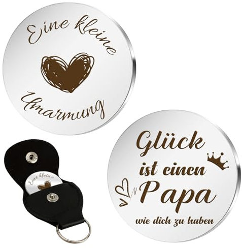 Hroanc Papa Geschenk Vatertag Schlüsselanhänger Personalisiert Vatertagsgeschenk Von Tochter Sohn Papa Geschenk Geburtstag Kleine Umarmung Geschenke Für Vater Vatertag Weihnachten