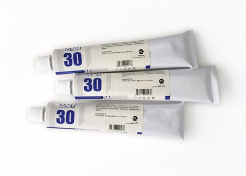 Colla Per Protesi Capillare e patch cutanea, Forte, Senza Toluene, 50 ml - MALI 30 - Promo Pack da 3 colle
