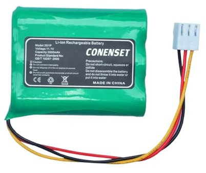 PYQMZTRV 31CR19/65 11,1 V 3000 mAh Batterie, Kompatibel for Philips FC8792 FC8794 FC8796 FC8782 Staubsauger Zubehör Ersatzteile