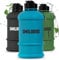 SMILODOX Trinkflasche 1,3 Liter - Extra Stark Sport & Fitness Wasserflasche mit Druckverschluss - BPA-Frei Sportflasche, Ideal für Fitnessstudio, Bodybuilding, Outdoor-sport, Wandern & Büro