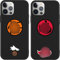 Eouine 2 Stück Handyhülle für iPhone 11 Hülle 6.1 Zoll Anime Cartoon Hülle Manga Cartoon Kakashi Akatsuki Motiv Schutzhülle Cover Matte Stoßfest TPU Silikon Case für iPhone 11