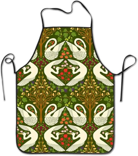 Personalisiert Malschürze Garten Backschürze Weich Arbeitsschürze Premium Latzschürze Für Bäcker Köche