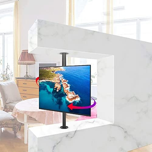 Universal TV Stand, Portable TV Stand Mobile TV Cart Floor Stand With Tray | VESA Bracket Mount For 32-100 Plasma/LCD/LED | Home Display Trolley With Non-Marking Castor Wheels Max. VESA 400x600mm, H