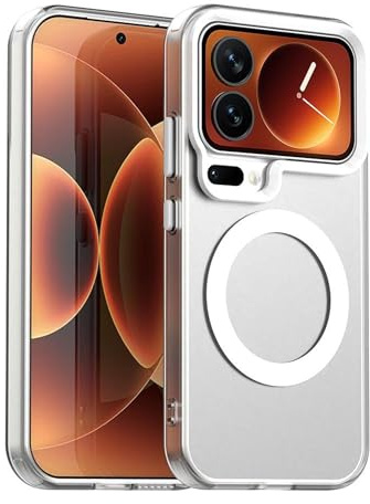 Wigento Hybrid TPU PC Hülle für Xiaomi 17 Pro MagSafe mit Candy Design