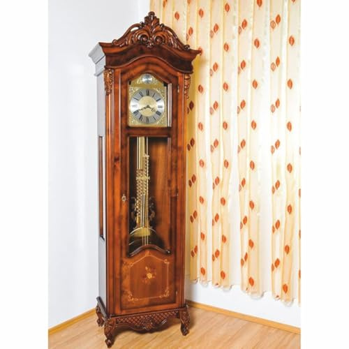Casa Padrino Luxus Barock Standuhr Braun H. 230 cm - Prunkvolle Barock Möbel