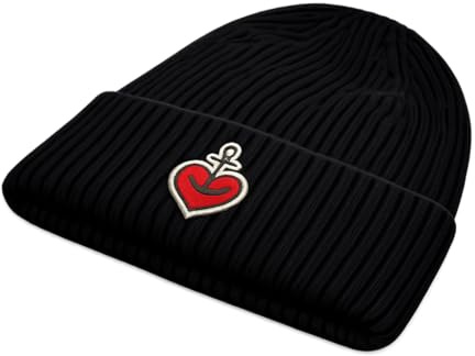 ASTRA Herzanker Mütze – Merino Beanie – Unisex – Extra feine Schurwolle – Made in Germany