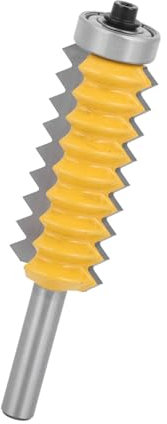 Socobeta Mèche de toupie Multi-Perles Fraise latérale Multi-Dents Fraisage du Bois(Multi-Tooth Tenon Knife 8X55)