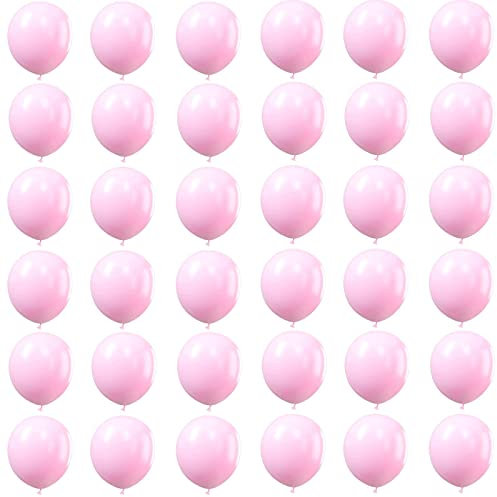 Palloncini Opachi Rosa Lattice Palloncino Festa 30CM 36Pezzi Kit Palloncini,elio e aria per Palloncini,per Fidanzamento,Matrimonio,San Valentino,Compleanno,Baby Shower,Decorazioni di Nozze