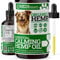 MEDIPAWS - Medical Grade Nutrition For Pets MediPaws Dog Calming Hemp Oil Supplement | For Dog Emotions, Dog Barking | Omega 3,6,9 | Supports & Maintains Healthy Joints | Add To Food Or Chew's | 50ml